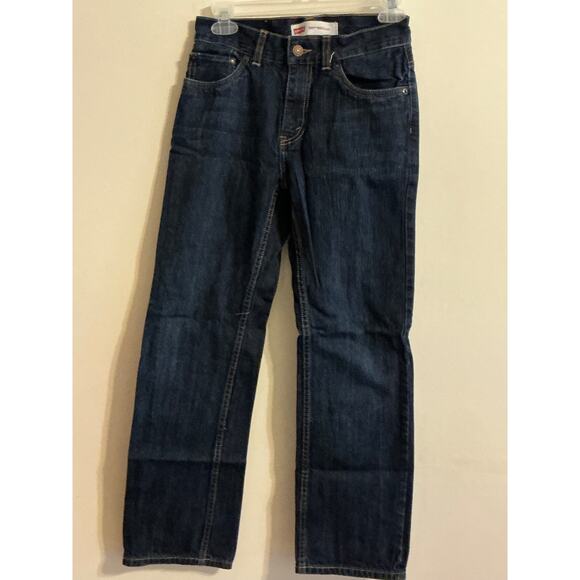 Levi's 505 Regular Straight Leg Denim Jeans Size 14 Slim ( w 25 L 27 ) Girls - Picture 1 of 13